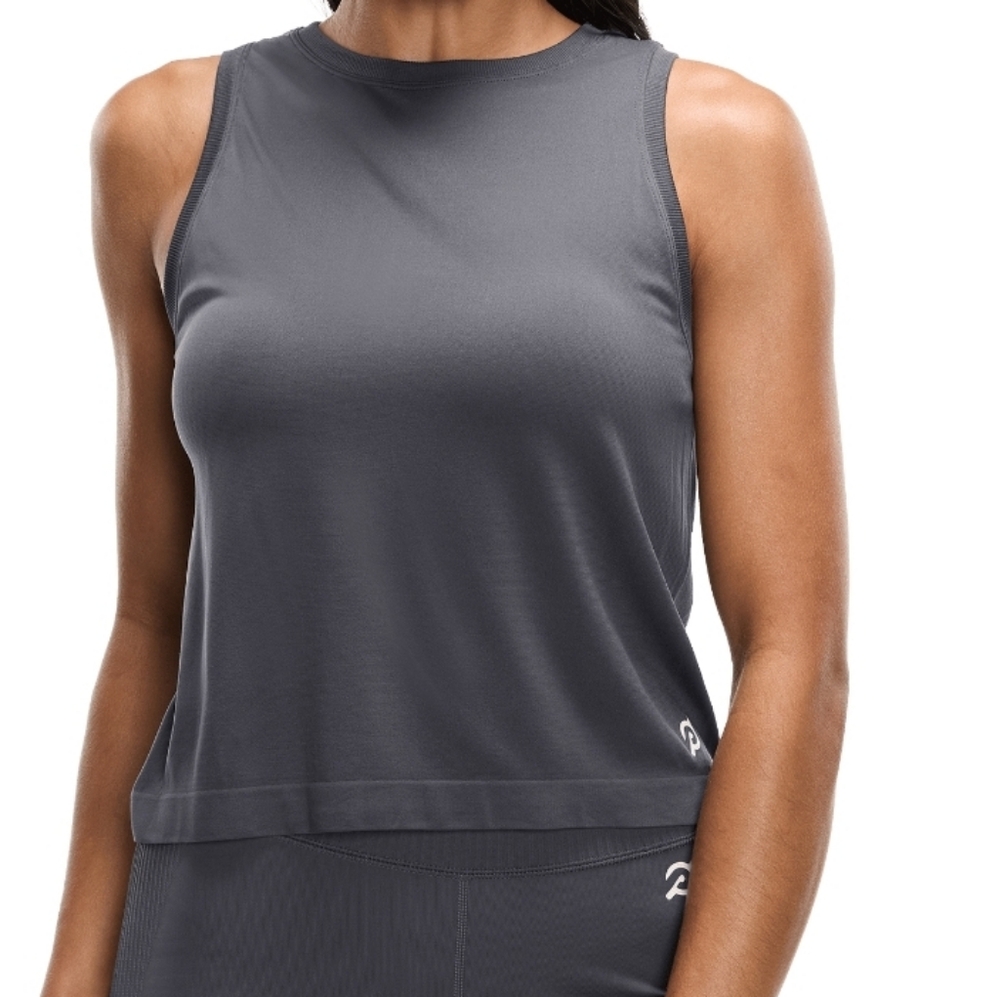 ✨️NWT✨️ Peloton Gray Fitted Sleeveless Tank Top, Size XS/S